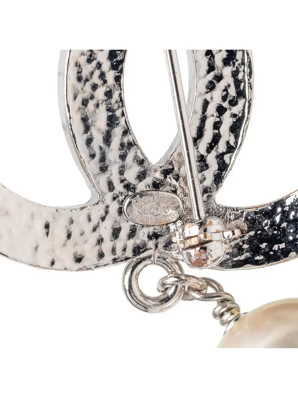 Chanel Cc Logo Brooch Metal #287746C86B